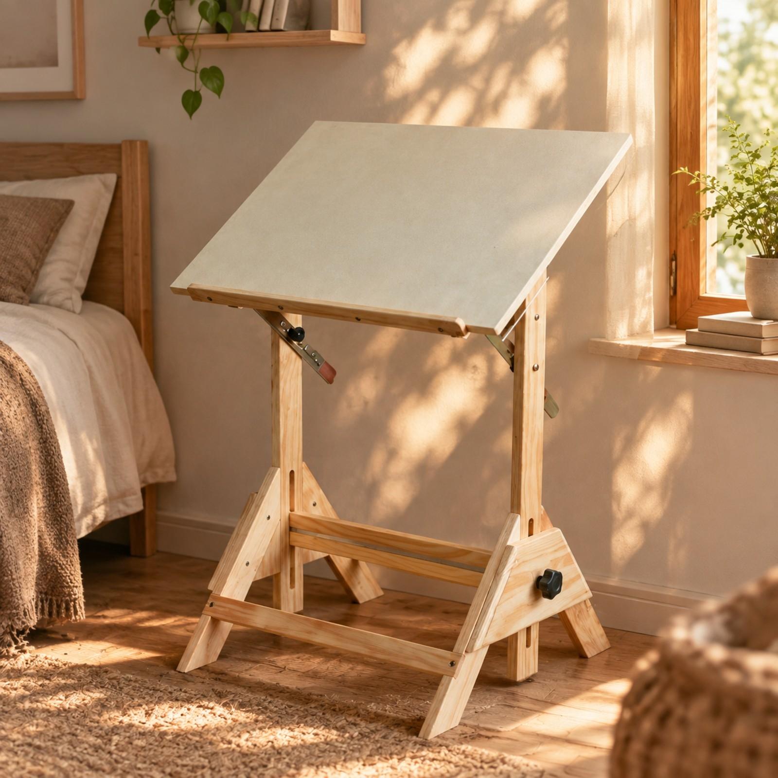 Tops - Bureau d'art réglable en hauteur en