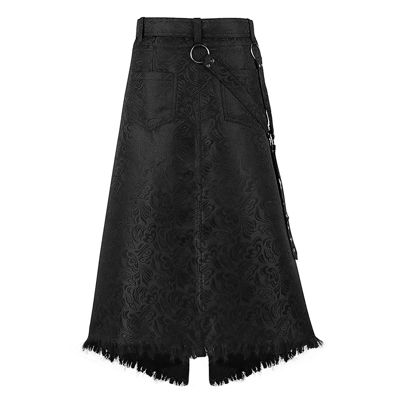 Jupe kilt asymétrique en jacqu - Skirts avis et prix
