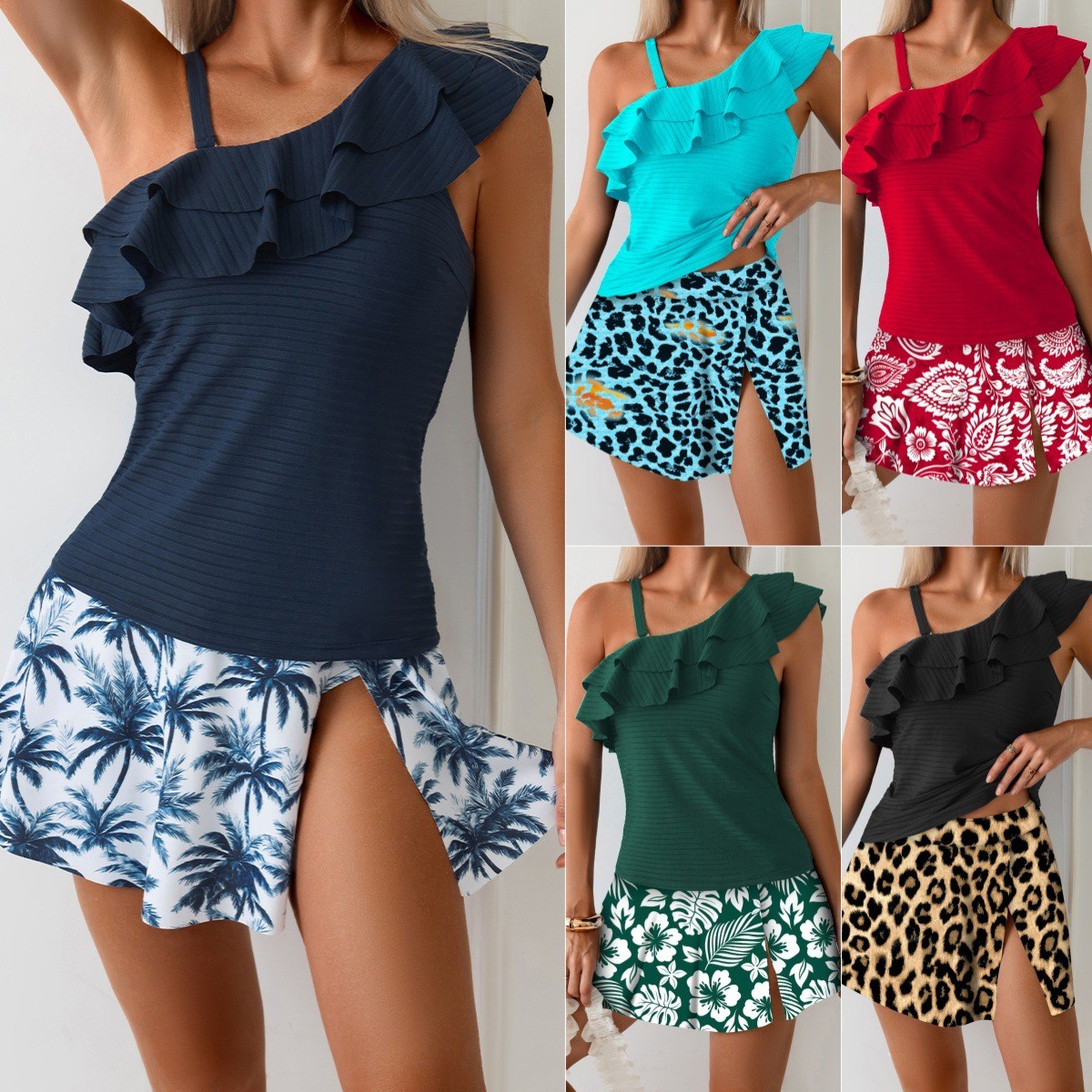 Maillot de bain tankini pour f - Skirts avis et prix
