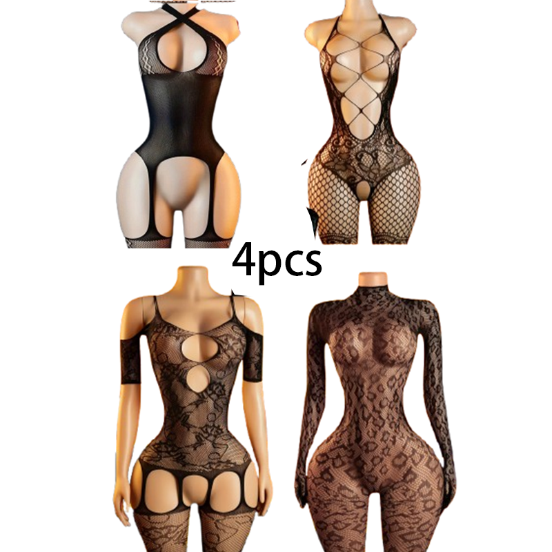 Ensemble de lingerie sexy 4 pi - Lingerie avis et prix