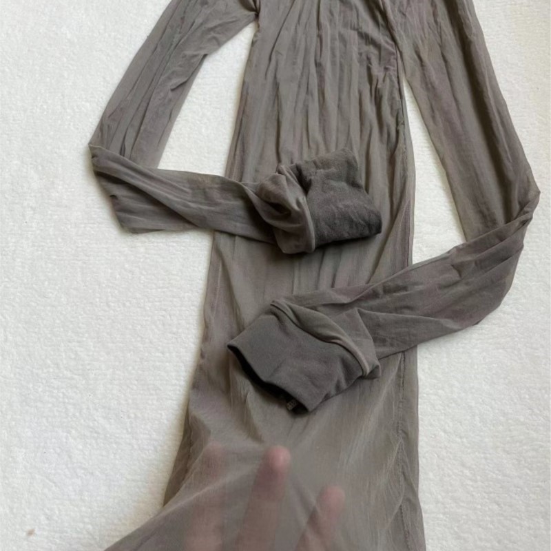 Bodystockings transparents et  - Sexy Mesh Sheer Bodycon Dress avis et prix
